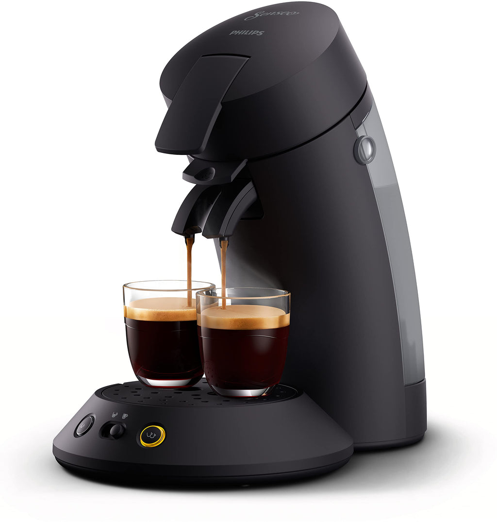 Machine à Café Senseo – Noir Piano, Sélection d'Intensité, CSA210/22