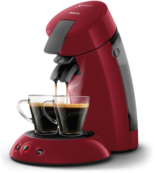 Cafetière à Dosettes Senseo Original – Rouge, 0,7 L, 1450 W, HD6553/81